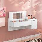 Penteadeira Com Espelho Anne Branca