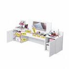 Penteadeira Com Espelho Atração Branca