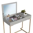 Penteadeira Com Espelho Basculante 1 Gv P1040 Pp Milani Store