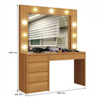 Penteadeira Com Espelho Berlim Plus Mavaular