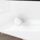 Penteadeira Com Espelho Circular 2 Gavetas E Porta Agnes Bran