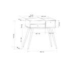 Penteadeira Com Espelho Cristal Branca