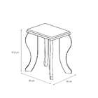 Penteadeira Com Espelho Duda Branca E Cumaru