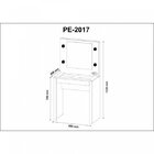 Penteadeira Com Espelho E Iluminação  Branco