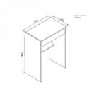 Penteadeira Com Espelho Embutido Mimo  Branco