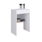 Penteadeira Com Espelho Embutido Mimo  Branco