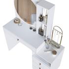 Penteadeira Com Espelho Fiorela 4 Gv Branca