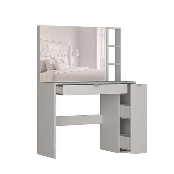 Penteadeira Com Espelho Ibiara Branca