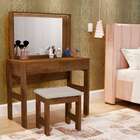Penteadeira Com Espelho Jasmine Canela