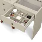 Penteadeira Com Espelho Mel Off White