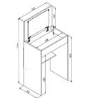 Penteadeira Com Espelho Mimo I Branca