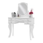 Penteadeira Com Espelho Modulado Princesa Branco