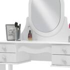 Penteadeira Com Espelho Modulado Princesa Branco