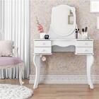 Penteadeira Com Espelho Modulado Princesa Branco