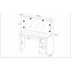 Penteadeira Com Espelho Multimóveis Cr35016 Branca