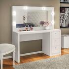 Penteadeira Com Espelho Multimóveis Cr35016 Branca