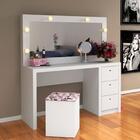 Penteadeira Com Espelho Multimóveis Cr35016 Branca