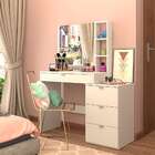 Penteadeira Com Espelho Sume Branca