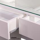 Penteadeira Com Led E 2 Gavetas - Branco