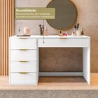 Penteadeira Com Porta Objetos E 5 Gavetas Vita Yescasa Branco