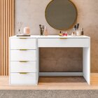 Penteadeira Com Porta Objetos E 5 Gavetas Vita Yescasa Branco