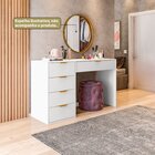 Penteadeira Com Porta Objetos E 5 Gavetas Vita Yescasa Branco