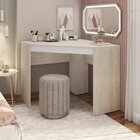 Penteadeira De Canto 90cm Milan  Casa Blanca/branco