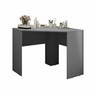 Penteadeira De Canto 90cm Milan Caemmun Chumbo