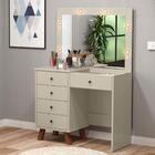 Penteadeira De Maquiagem Camarim Off White Mel Patrimar