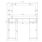 Penteadeira Demobile Carisma
