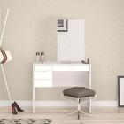 Penteadeira Ditália 4 Gavetas Pe-40 Branco Uv Acetinado