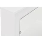 Penteadeira Ditália 7 Gavetas Branco Uv Acetinado