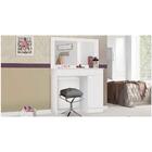 Penteadeira Diva 1 Porta 2 Gavetas Em Mdp Tuboarte Branco