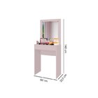 Penteadeira Em Mdp Sofia Com Banqueta Cancun Rose