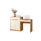 Penteadeira Escrivaninha 2 Portas 1 Gaveta Trend  Cinamomo/of