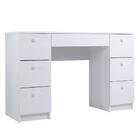 Penteadeira Escrivaninha 7 Gavetas 118 Cm Pe100 Dtall