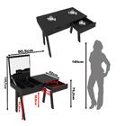Penteadeira/escrivaninha 90,5cm Com Espelho E 1 Gaveta Multim