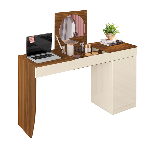 Penteadeira Escrivaninha Ariana Freijo/off White Mobler