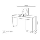 Penteadeira Escrivaninha Ariana Preto Mobler