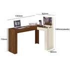 Penteadeira Escrivaninha Camarim Studio Jade - Bebeshop Freij