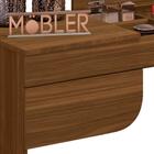 Penteadeira Escrivaninha Canto Nichos Freijo