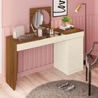 Penteadeira Escrivaninha Com Espelho Tampo Basculante Style F