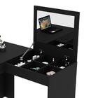 Penteadeira/escrivaninha De Canto 110cm Com Espelho Multimóve