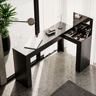 Penteadeira Escrivaninha Em L Com Espelho E Organizador Jade