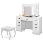 Penteadeira Escrivaninha Seul Com Banqueta Lpa Milani Store