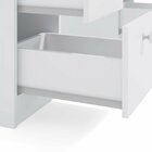 Penteadeira Espelhada 7 Gavetas Ditália Branco