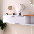 Penteadeira Hera Multifuncional Suspensa . Branco