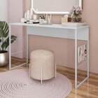 Penteadeira Industrial 120cm Steel  Branco