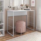 Penteadeira Industrial 90,6cm Steel  Branco