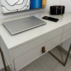 Penteadeira Industrial Lady 1 Gaveta Off White - Olivar Móveis